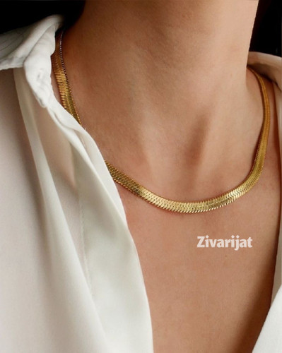 خرید انلاین زنجیر ماری استیل زنانه ترند ۱۴۰۴
