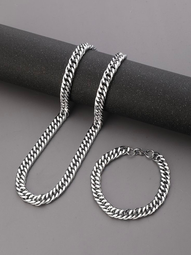 لیست قیمت گردنبند زنجیر استیل کارتیر مردانه ترند ۱۴۰۴