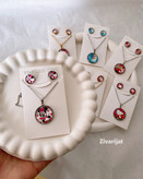 لیست قیمت گردنبند و گوشواره کارتونی میکی موس و کیتی دخترانه