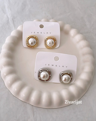 خرید انلاین گوشواره مروارید ترند عید نوروز ۱۴۰۴