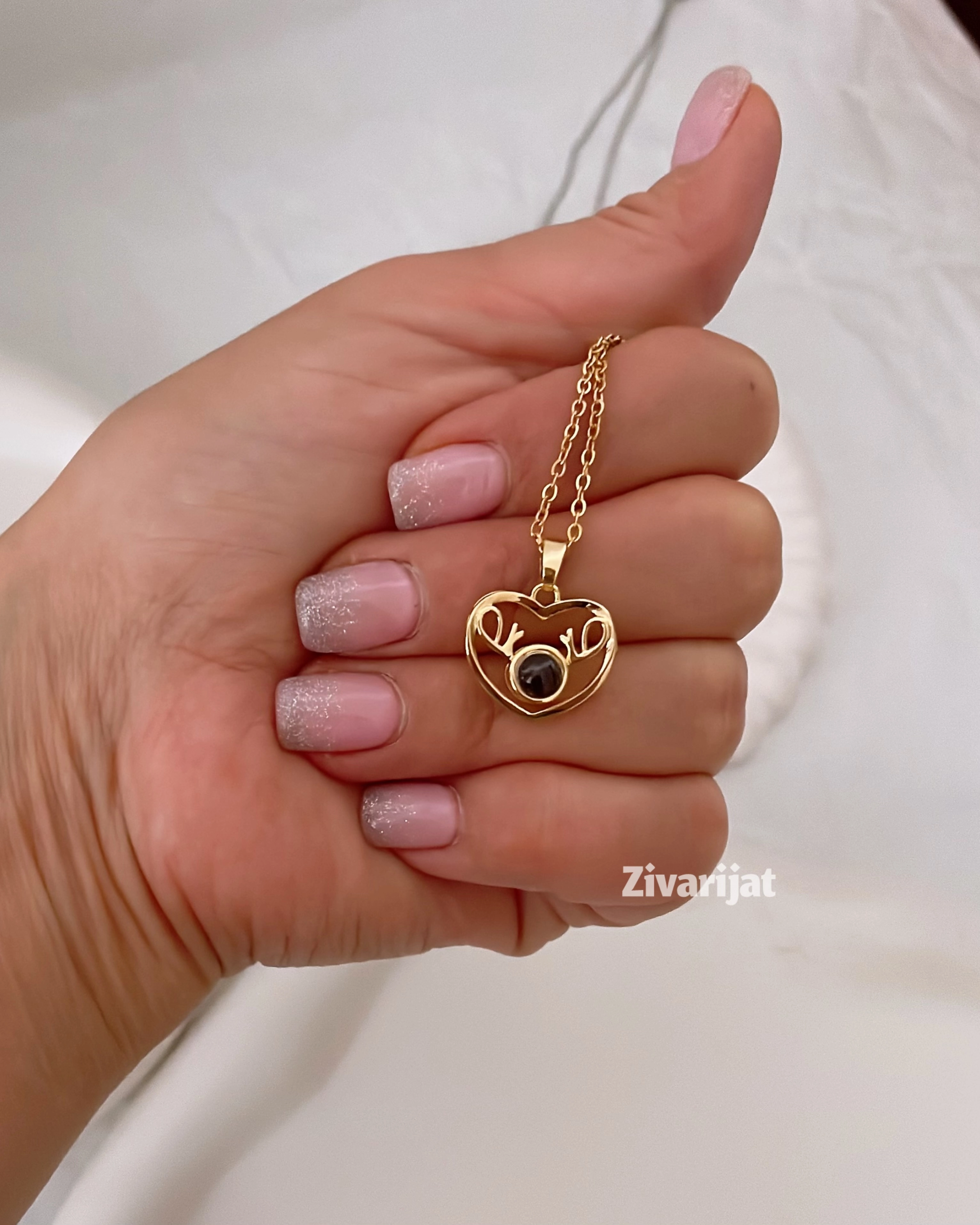 خرید اینترنتی گردنبند لاور استیل ترند ۲۰۲۵ کادو روز دختر