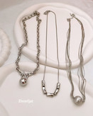 خرید و قیمت گردنبند نقرهای استایل تینیجری ترند ۲۰۲۵