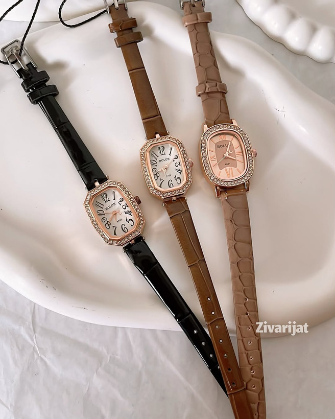 لیست قیمت ساعت چرم دخترانه قیمت مناسب شیراز