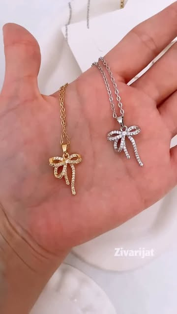 خرید انلاین گردنبند پاپیون ترند ۱۴۰۴ شیراز ارسال فوری