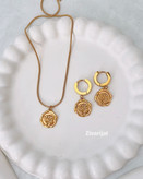 خرید انلاین ست استیل رنگ ثابت مشابه طلا