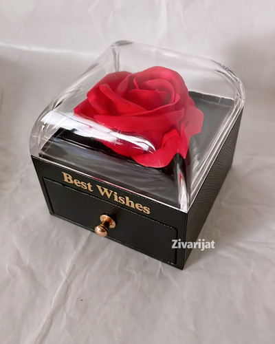 خرید و قیمت باکس رز جاودان معطر کادو ولنتاین