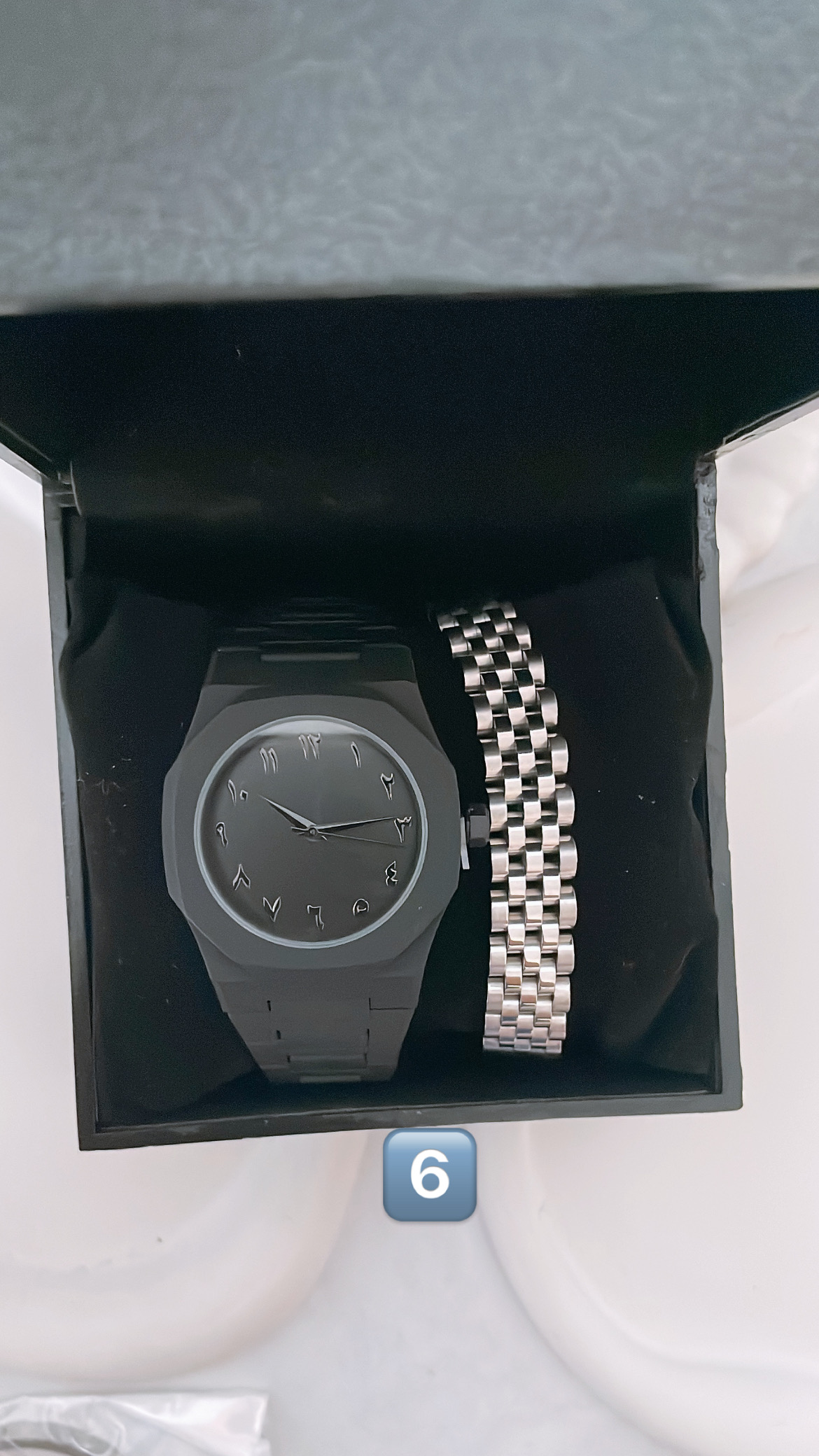 باکس ولنتاین مردانه و باکس تولد ساعت و دستبند مردانه