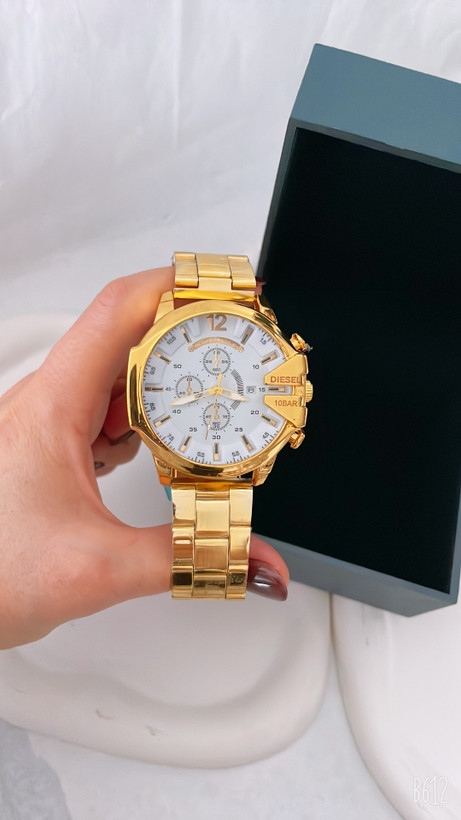 خرید و قیمت ساعت دیزل طلایی مردانه شیراز ارسال با پیک