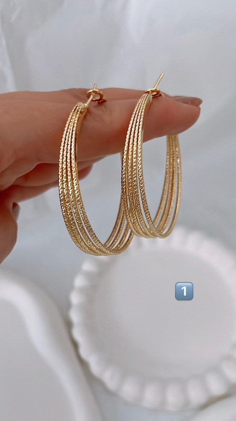 خرید و قیمت گوشواره زنانه مشابه طلا ارسال فوری