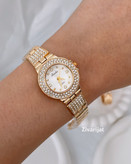 خرید اینترنتی ساعت طلایی نگیندار ساعت فروشی شیراز