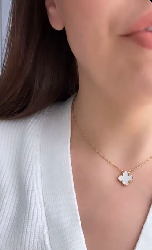 لیست قیمت گردنبند ونکلیف سفید استیل ترند ۲۰۲۶