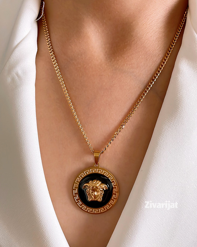 خرید و قیمت گردنبند ورساچی طلایی ترند عید ۱۴۰۵