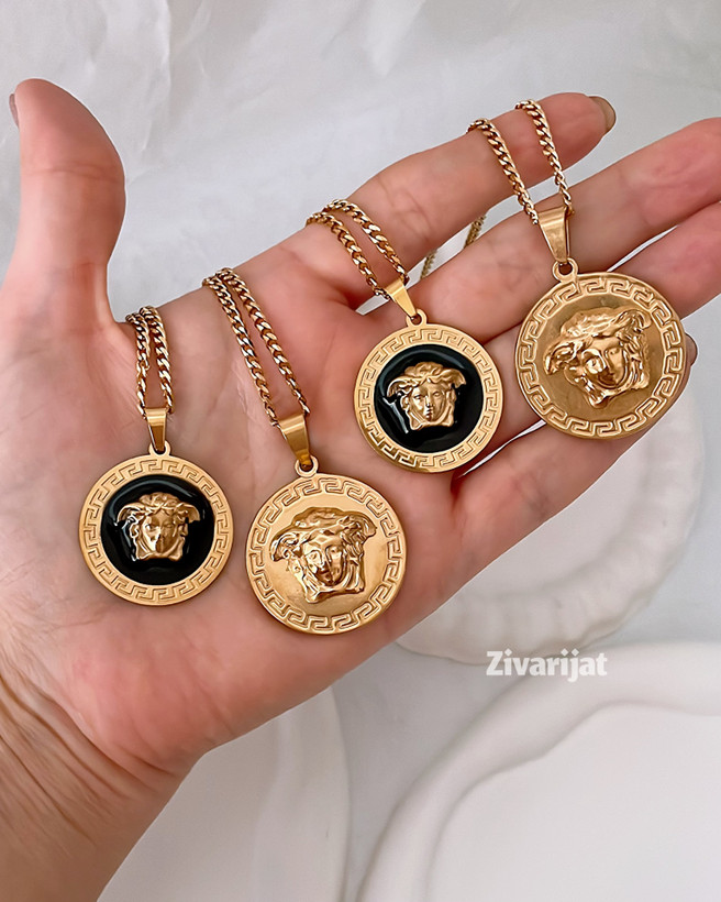خرید و قیمت گردنبند ورساچی مشابه طلا ترند ۲۰۲۶